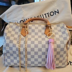 ❤RESERVED❤ LOUIS VUITTON DAMIER AZUR SPEEDY 30 - AUTHENTIC